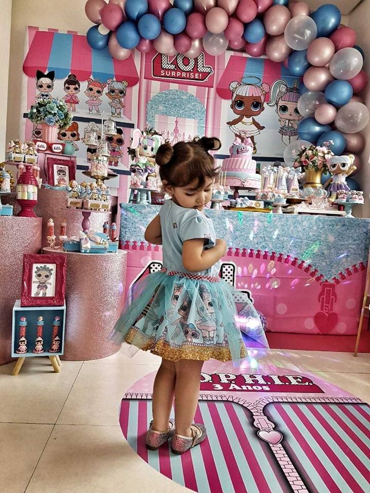 festa infantil lol surprise barata