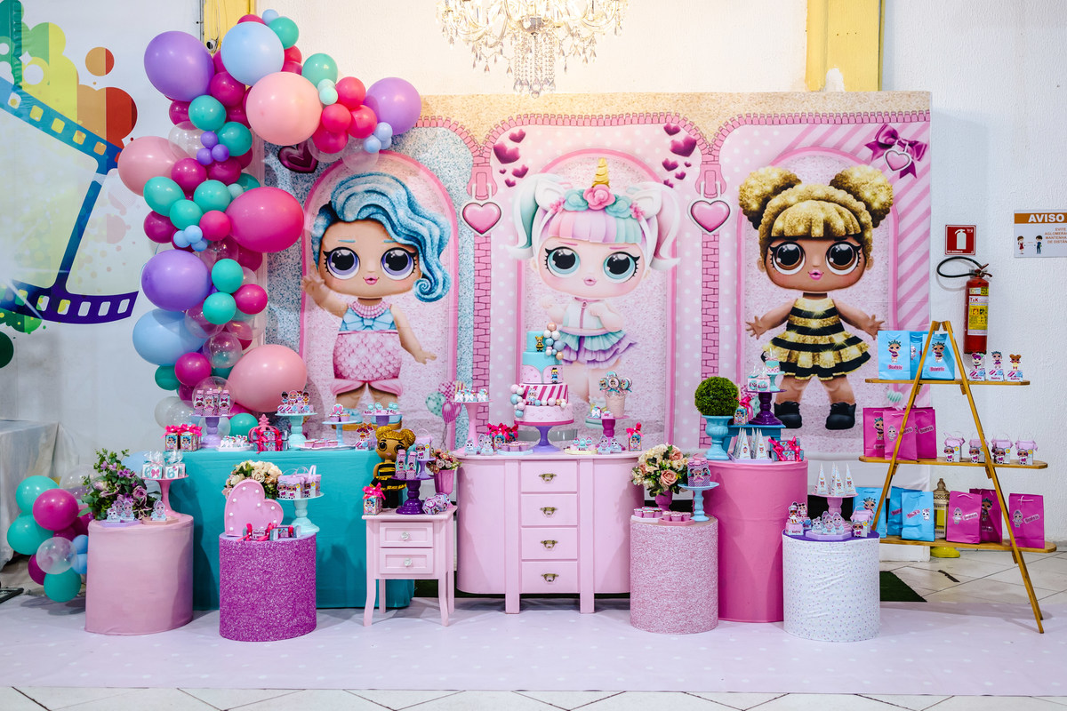 festa lol surprise 3 anos