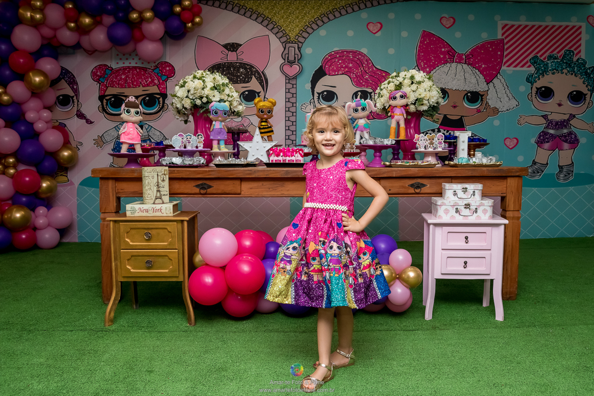 festa infantil lol surprise barata