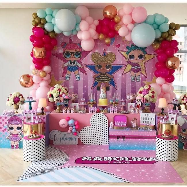ideias festa lol surprise