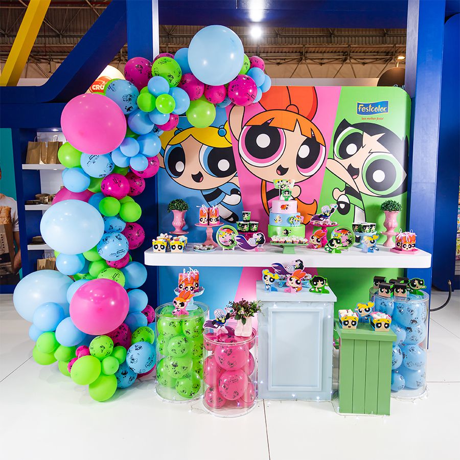 painel decorativo meninas super poderosas