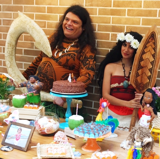 Kit Decoração Festa Infantil Moana Cenários
