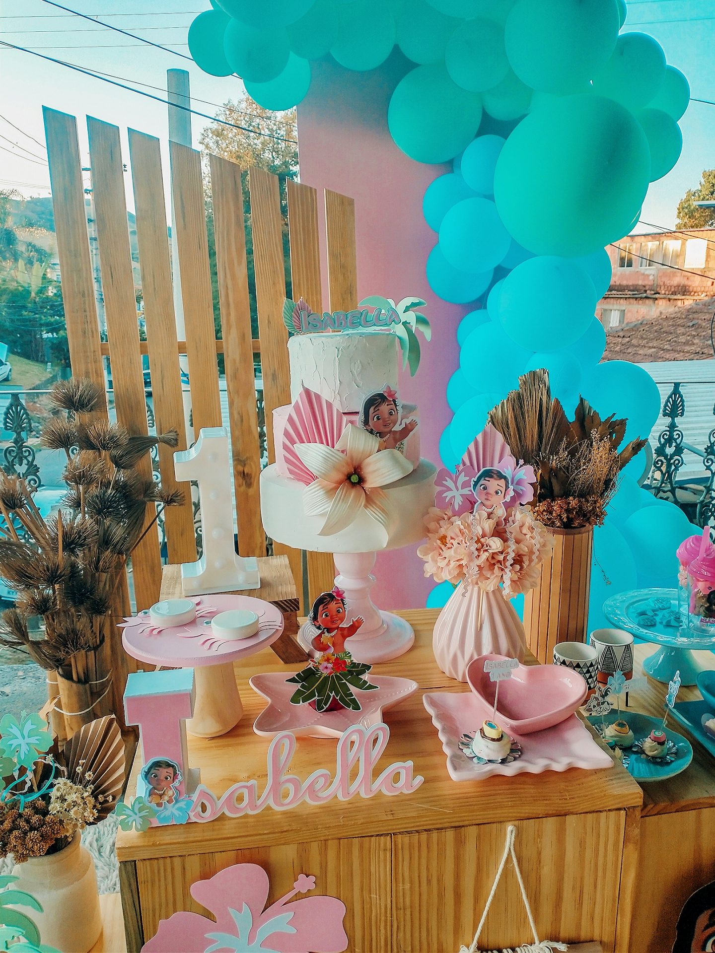 Decoração Festa Moana Infantil Criativa