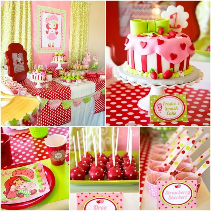 Festa Moranguinho Personalizada