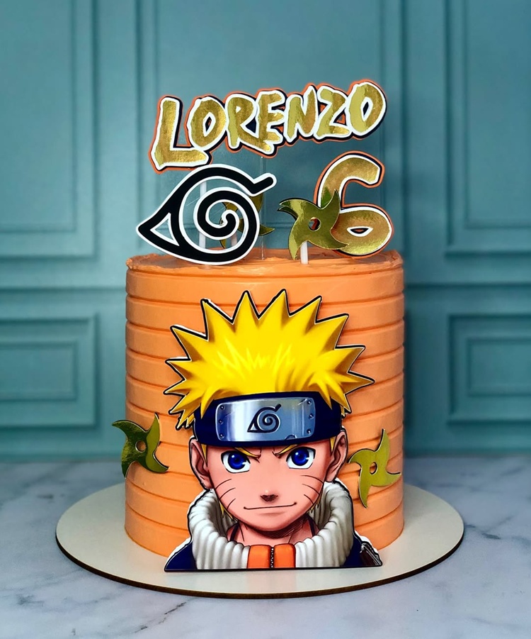 ideias criativas para decoração de festa infantil naruto