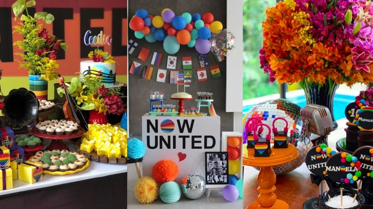 5 ideias de títulos para posts sobre festa Now United:
1. Decoração Vibrante: Transforme sua festa com o tema Now United!
2. Kits 