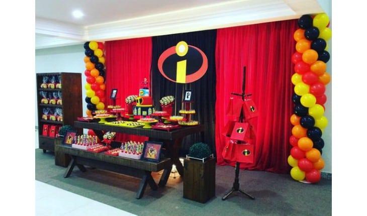 quanto custa uma festa infantil tema os incríveis