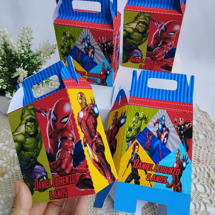 lembrancinhas criativas vingadores
