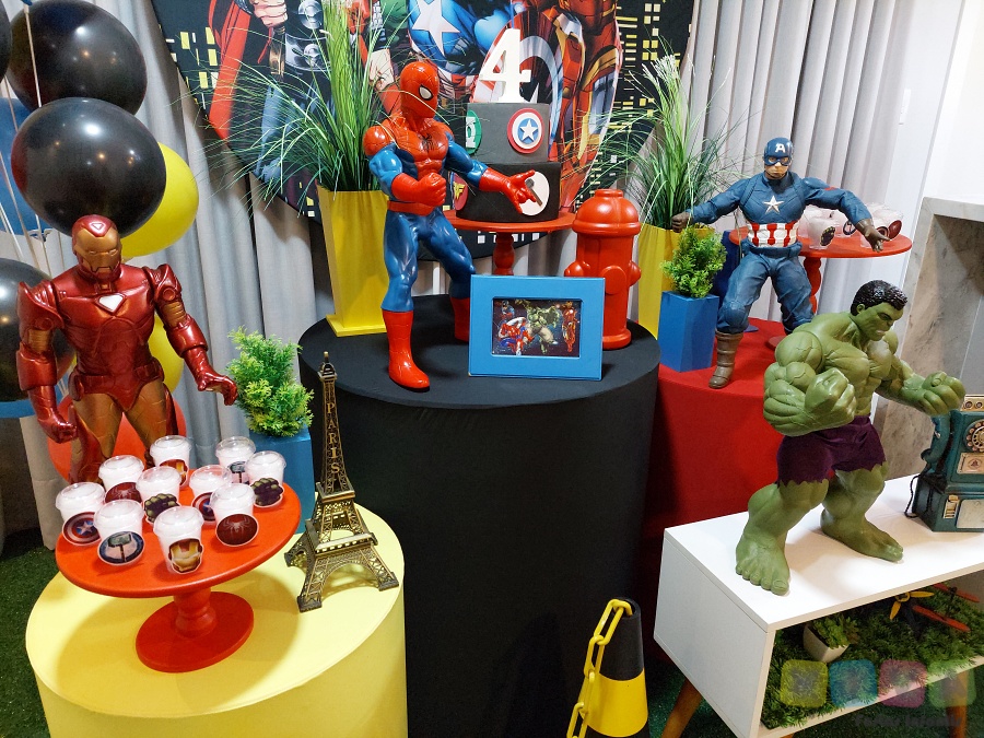 como organizar festa vingadores