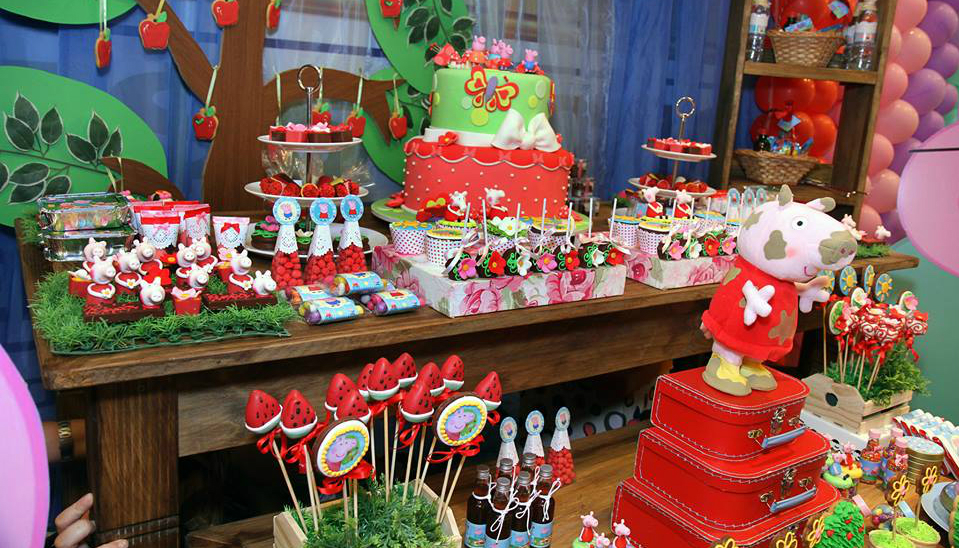 quanto custa uma festa infantil tema peppa pig