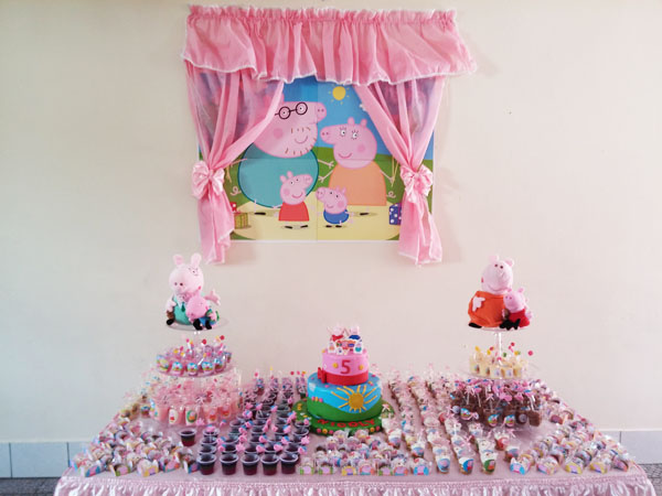 quanto custa uma festa infantil tema peppa pig