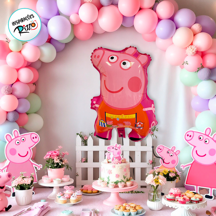 festa peppa pig vs festa galinha pintadinha