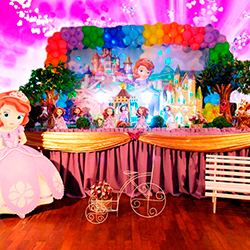 princesa sofia 1 ano festa