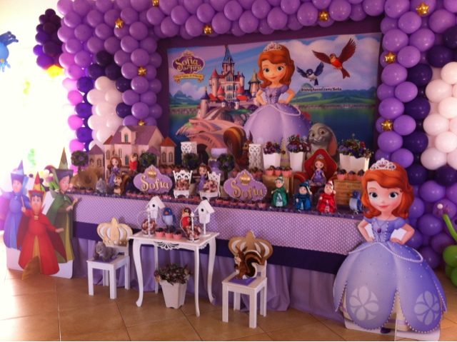 painel redondo princesa sofia