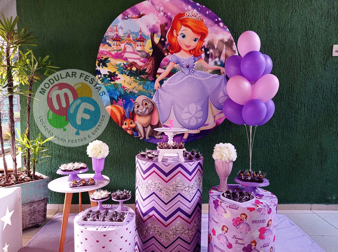 ideias festa princesa sofia