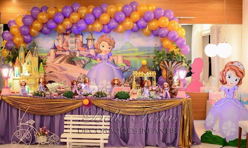 princesa sofia tema festa