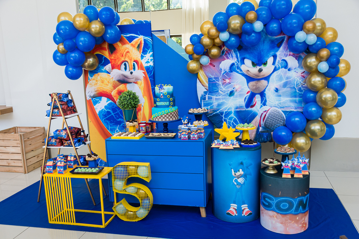 Festa Sonic Ideias Criativas