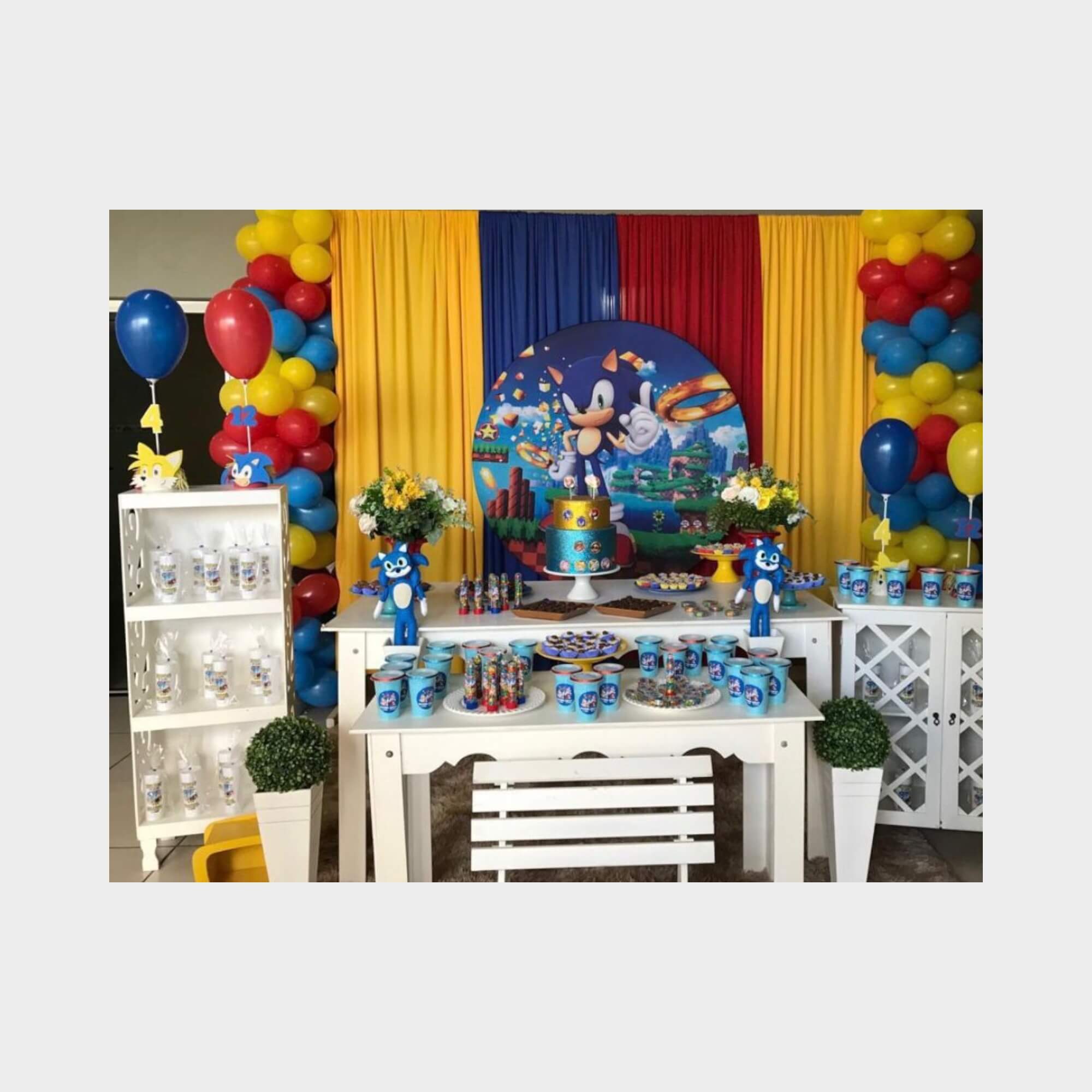 Festa Sonic Personagens