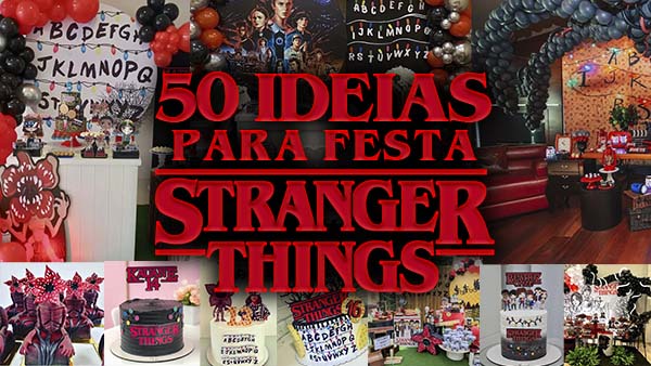 atividades festa stranger things
