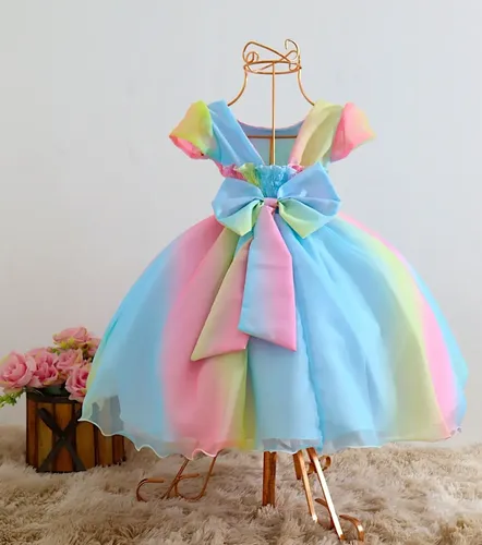 Festa infantil tie dye neon