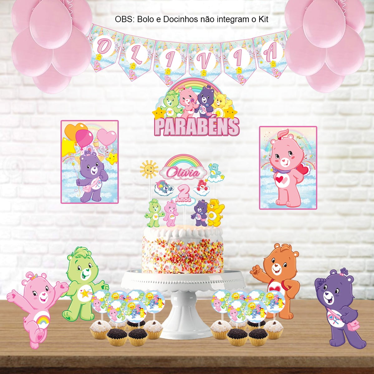 ideias festa ursinhos carinhosos