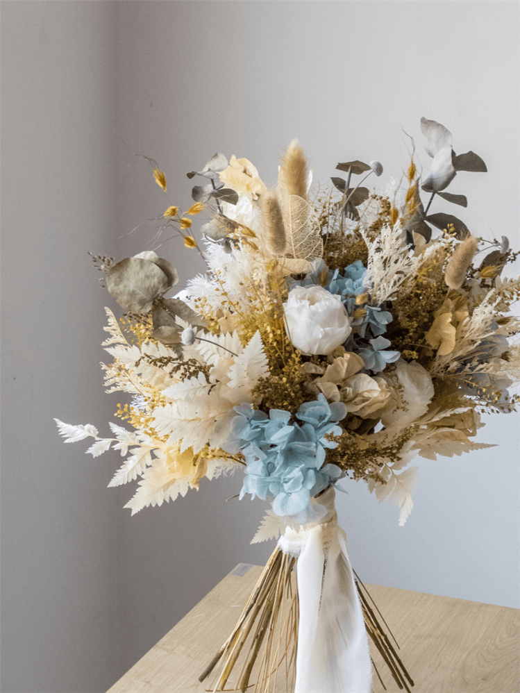 flores para buque de noiva de primavera