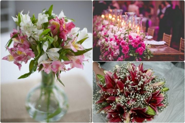 ideias de flores para casamento inspiração
