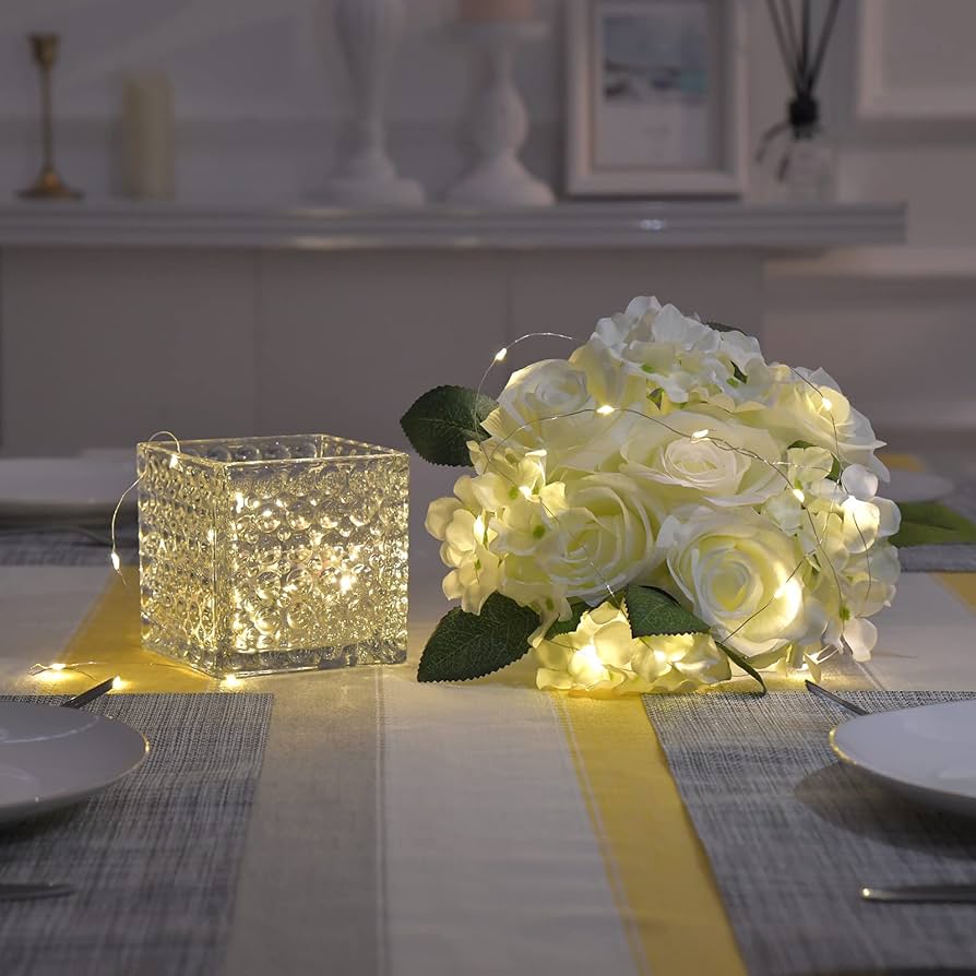 iluminação LED para centros de mesa