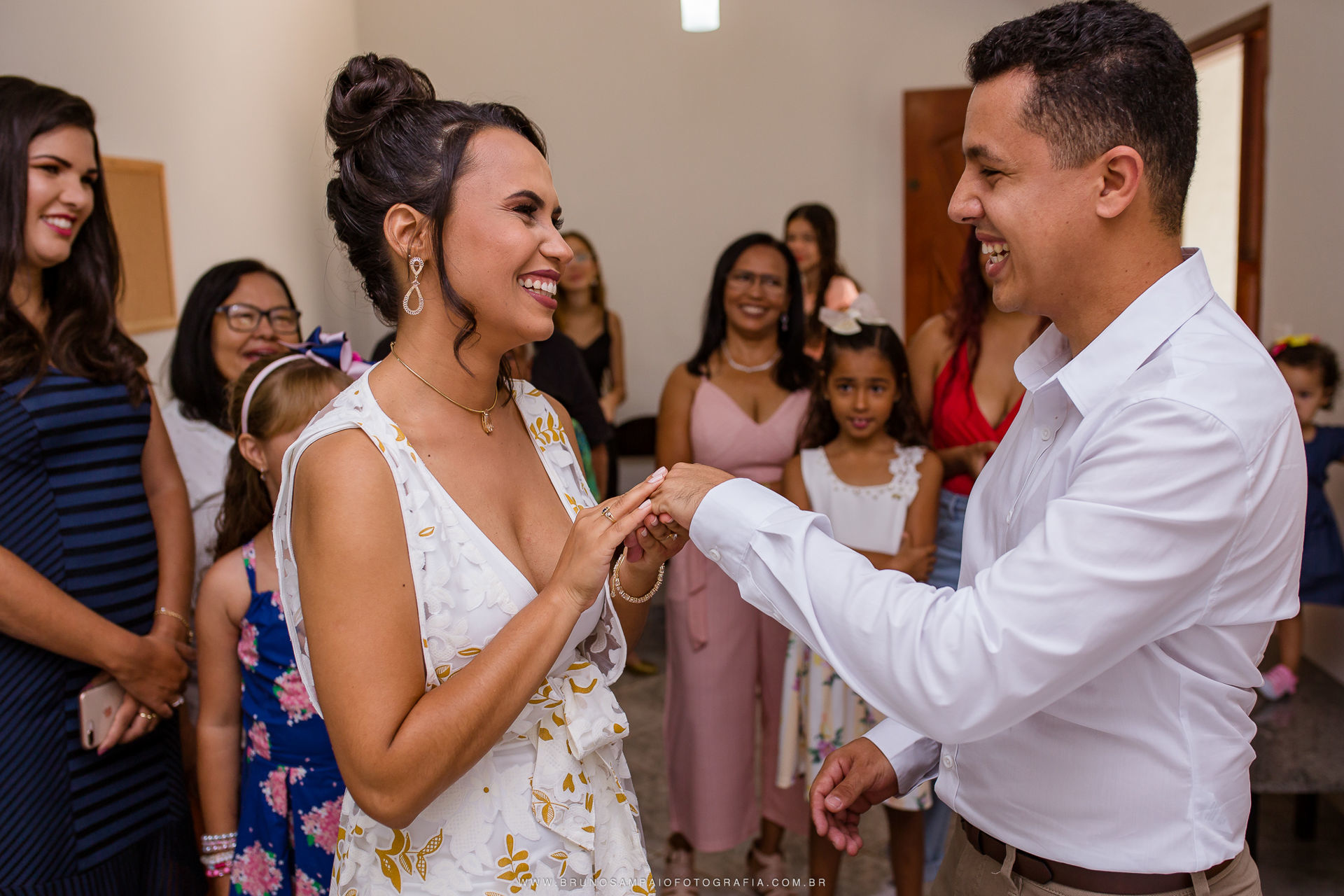 vestido casamento civil