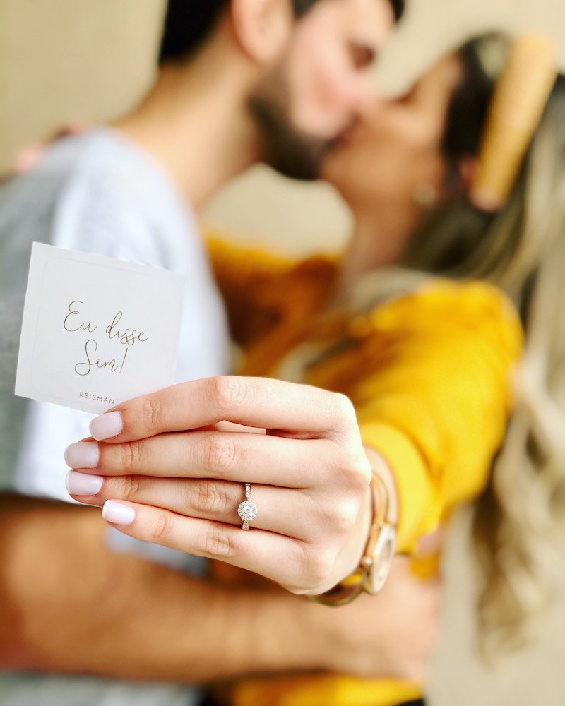 fotos de anuncio de noivado