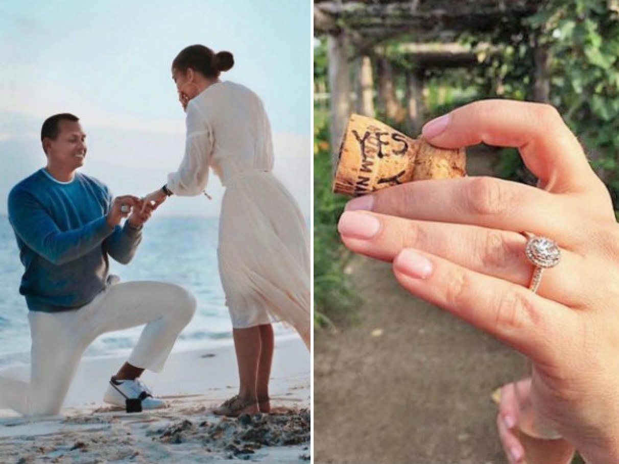 fotos de anuncio de noivado