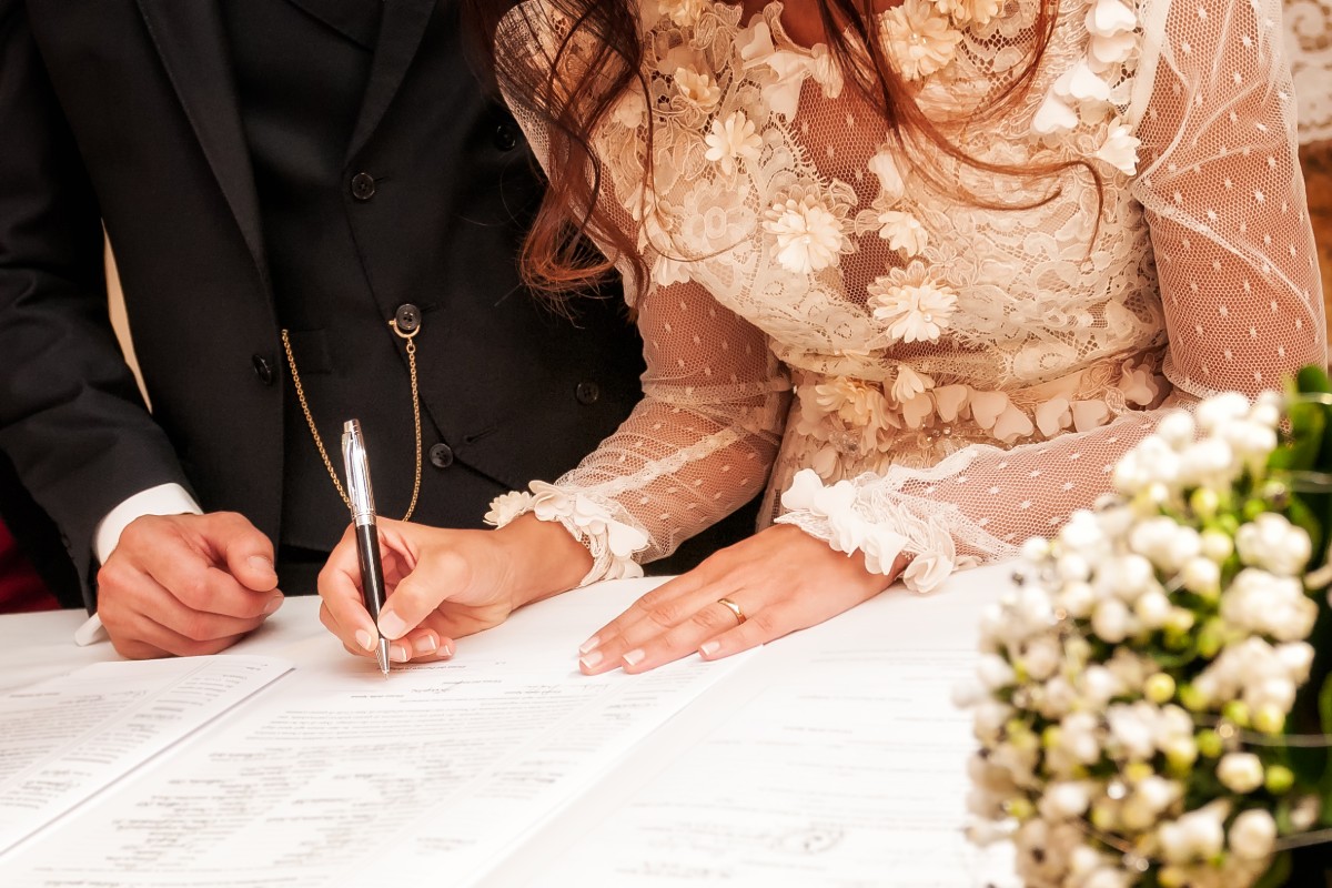 fotos de casamento no civil