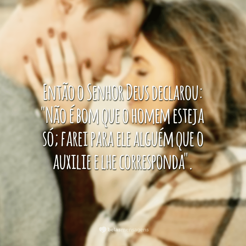 frase da bíblia para casal