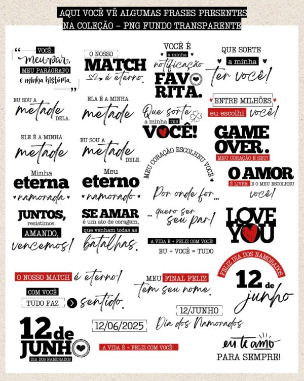 frase de dia dos namorados