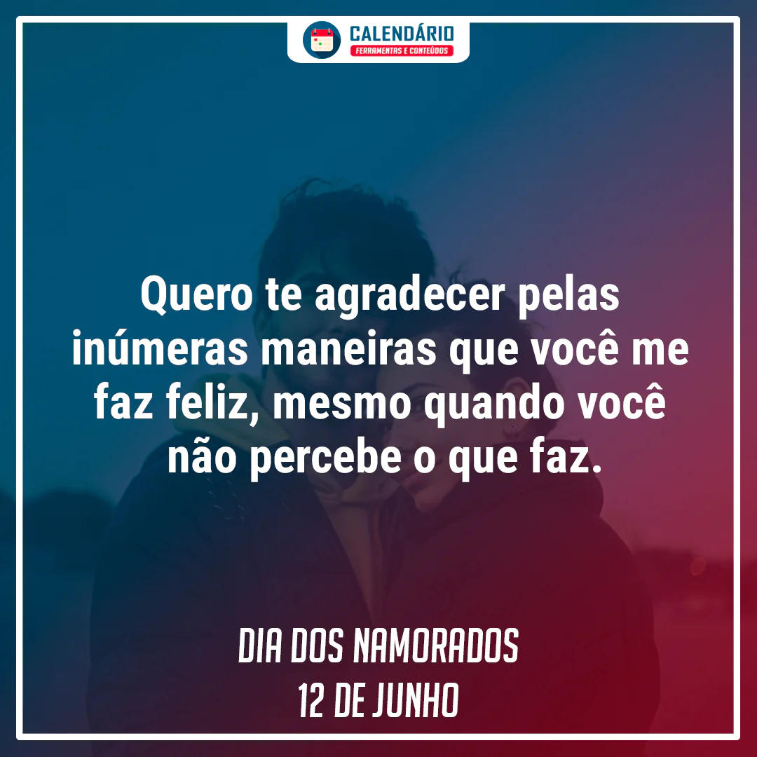 mensagens dia dos namorados