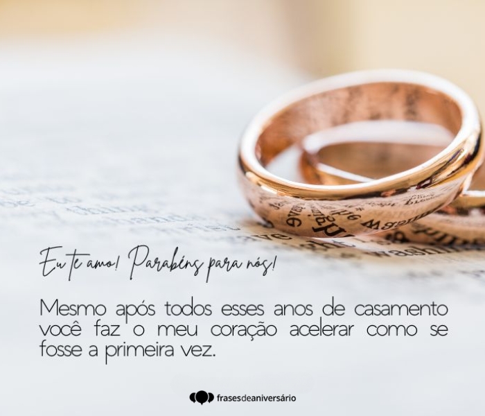 Inspirações Visuais: Cartões e Frases de Aniversário de Casamento no Pinterest
