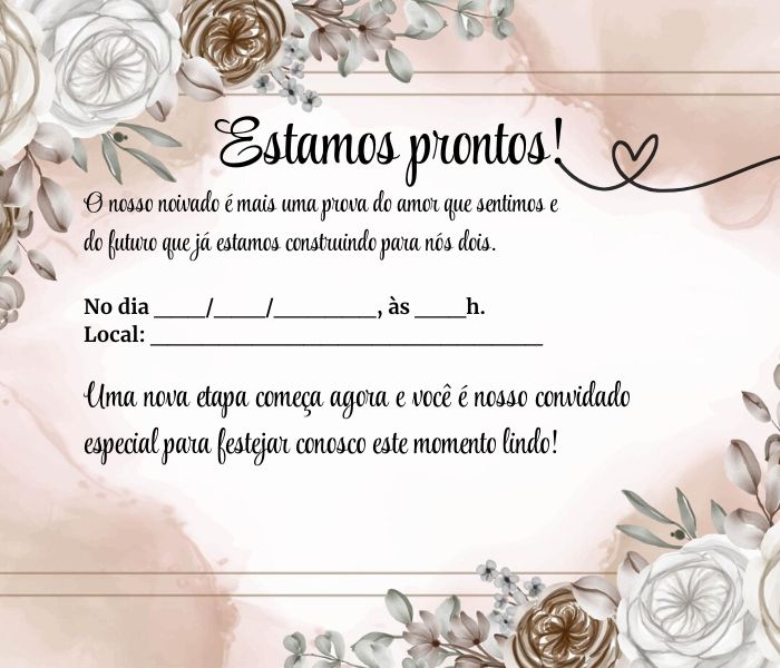 frases para noivos engraçadas vs. românticas