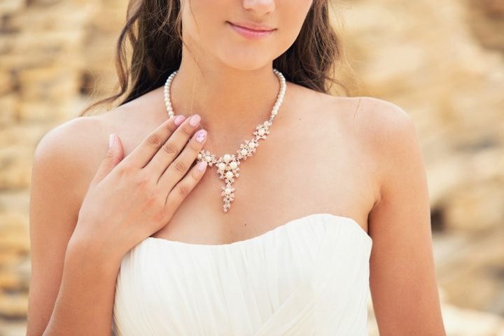 gargantilha para noiva