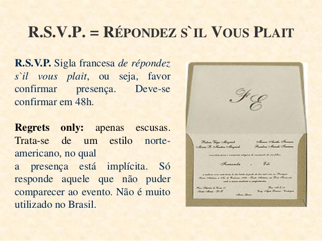 ferramenta de rsvp