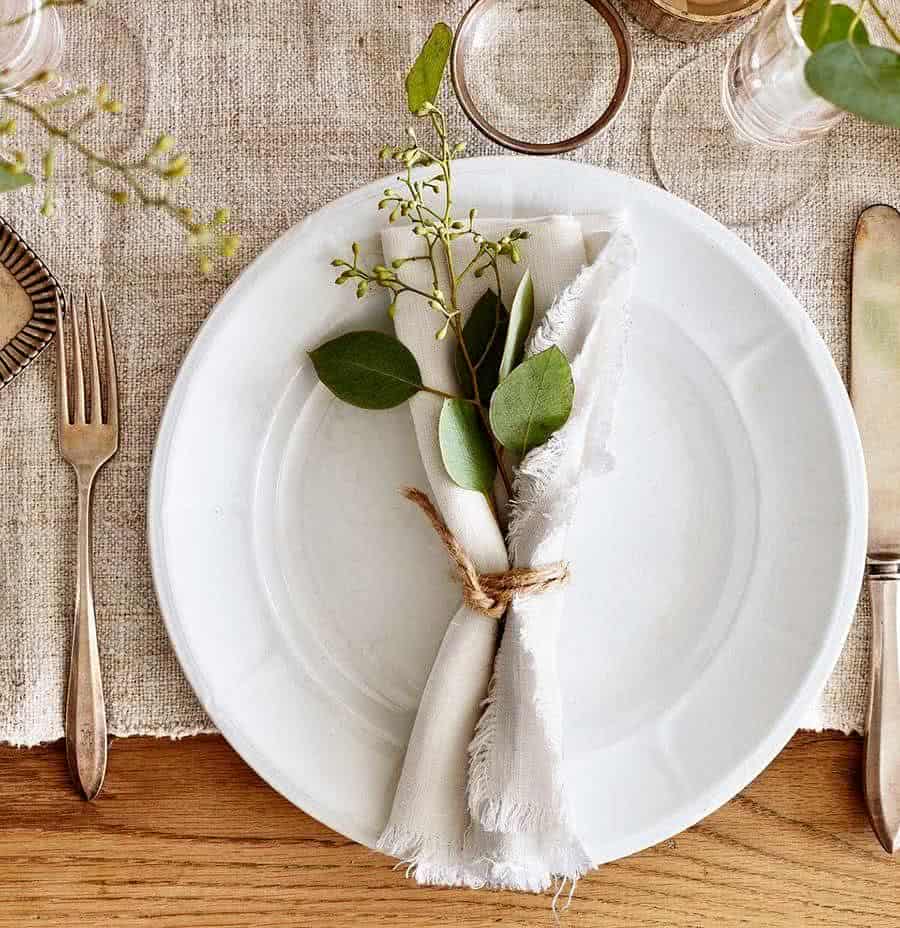 melhores guardanapos de tecido para casamento