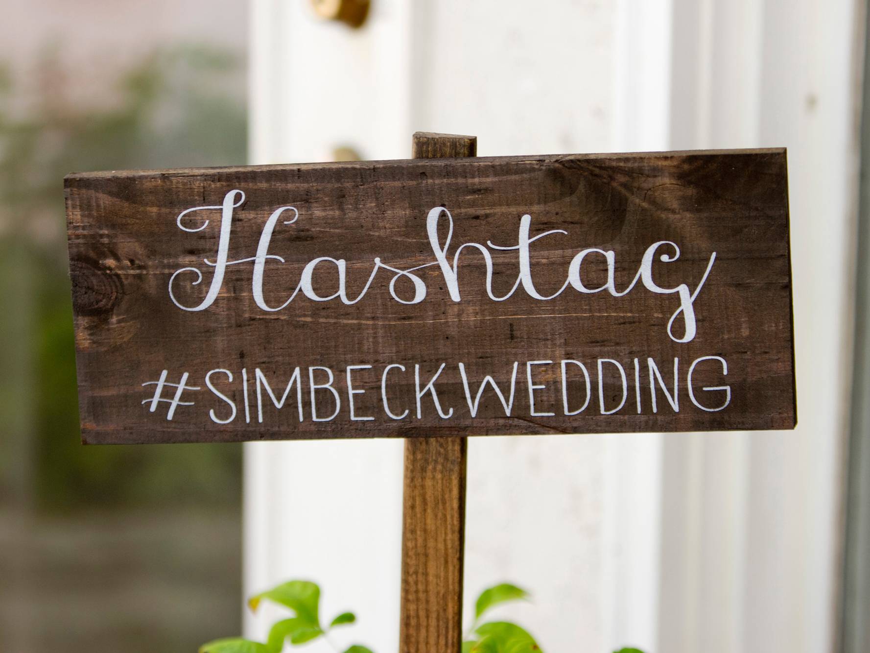 ideias de hashtag para casamento