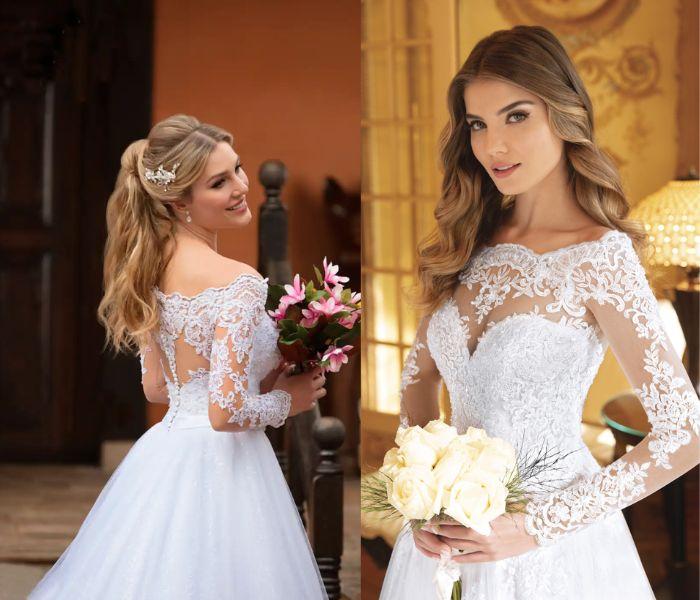 história do vestido de noiva branco