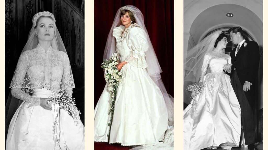 história do vestido de noiva branco