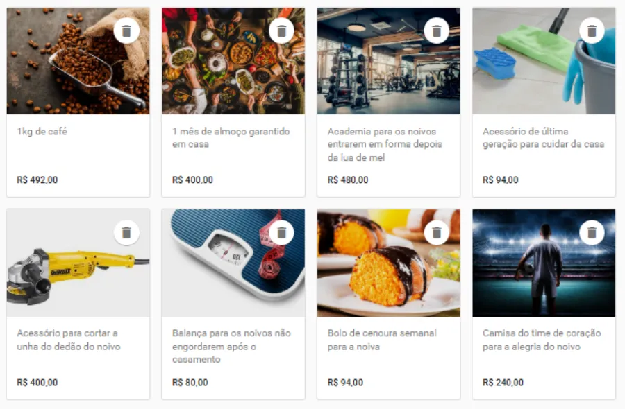 histórias de casamento