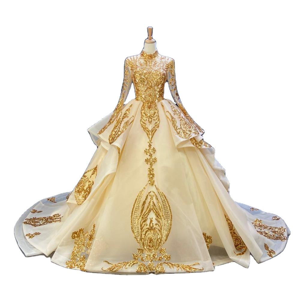 vestido noiva dourado champanhe ou ouro velho