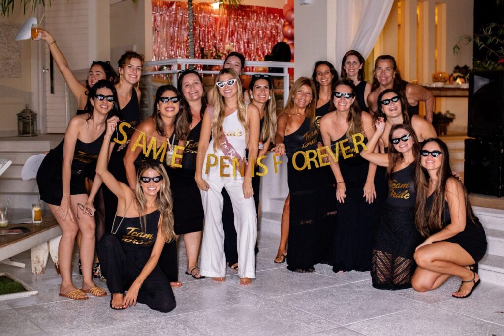 despedida de solteira para noiva aventureira