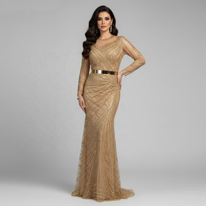 ideias vestido noiva dourado luxuoso