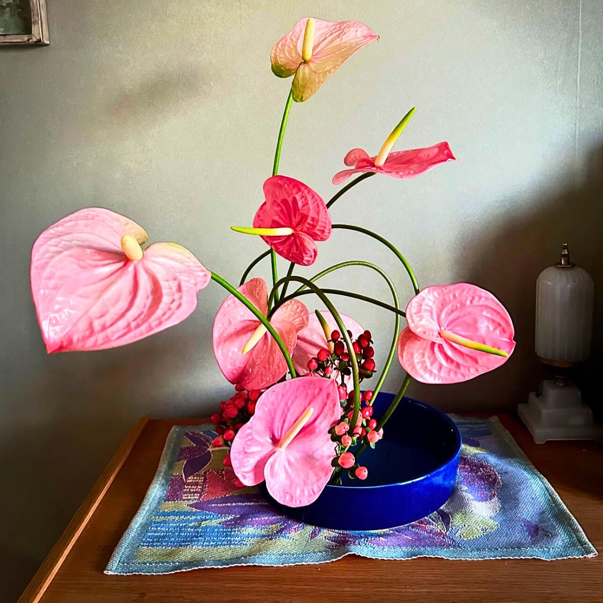 arranjo floral japonês