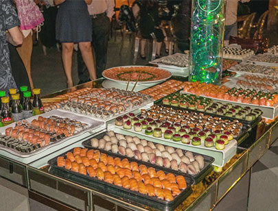 erros comuns ao montar ilha gastronomica em evento