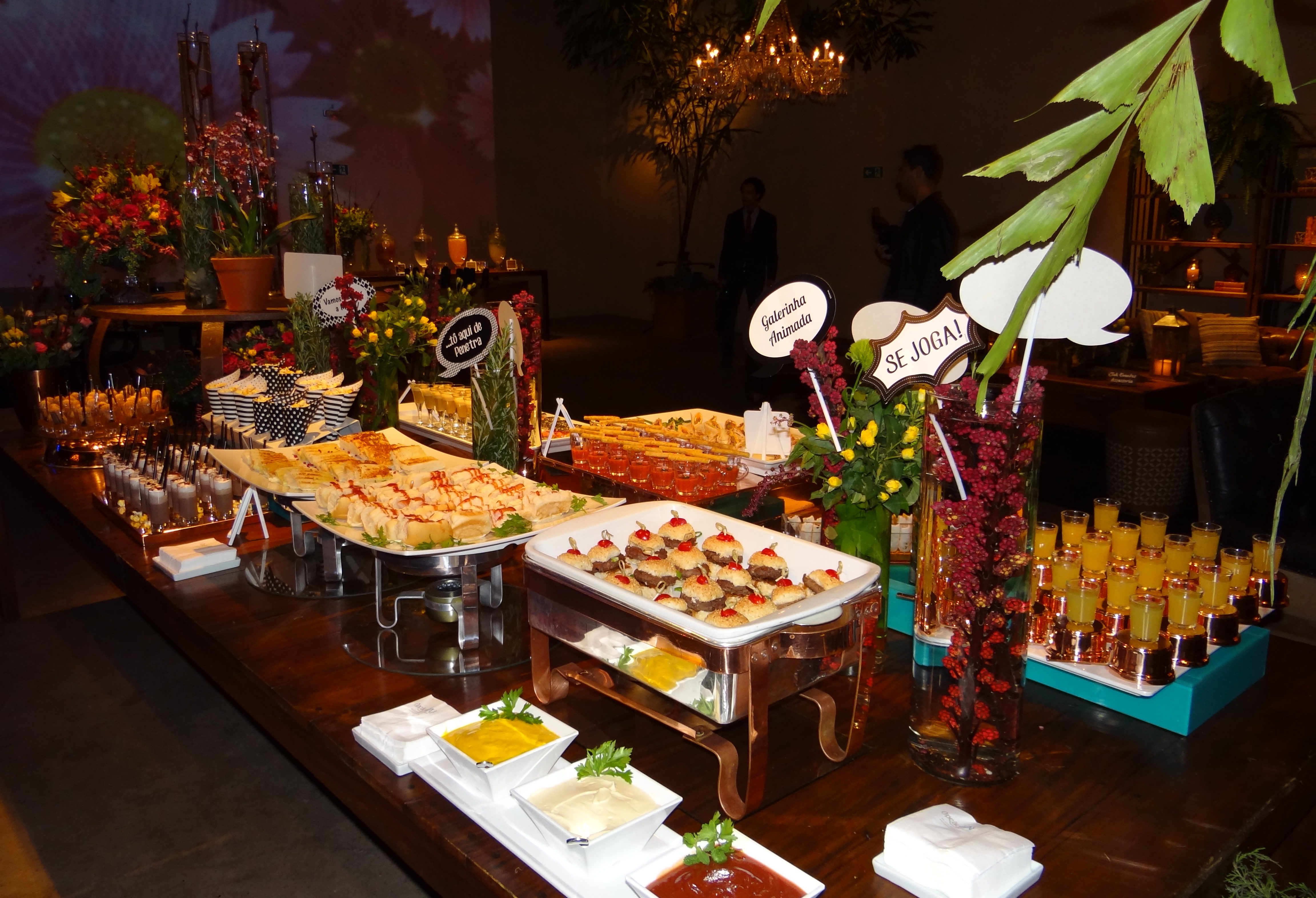 erros comuns ao montar ilha gastronomica em evento